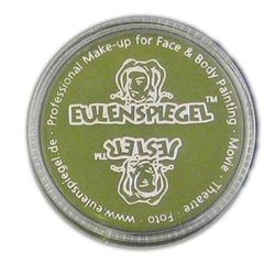 Eulenspiegel 504444 Maquilhagem em creme, 35 ml, maquilhagem para pintar o rosto e o corpo, verde