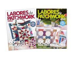 Pack especial patchwork: 2 revistas de Labores