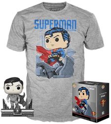 Funko DC - Booble Head POP N° xx - Superman + T-Shirt (S)