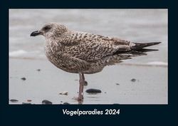Vogelparadies 2024 Fotokalender DIN A4: Monatskalender mit Bild-Motiven von Haustieren, Bauernhof, wilden Tieren und Raubtieren