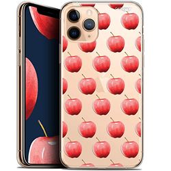 Caseink fodral för Apple iPhone 11 Pro (5.8) gel HD [tryckt i Frankrike - iPhone 11 Pro fodral - mjukt - stötskyddat ] körsbär