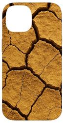 Dry Cracked Earth Desert Ground Natural Abstract Pattern Case for iPhone 14