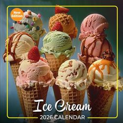 Ice Cream Calendar 2026: A Sweet and Cool Treat for Every Month