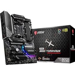 MSI MAG B550 TOMAHAWK - Placa Base Arsenal Gaming (AMD AM4 DDR4 M.2 USB 3.2 Gen 2 HDMI ATX), AMD Ryzen 5000 Series processors