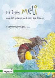 TimeTEX - Pedagogisch kinderboek "De Bijen Meli" | Schattig geïllustreerd boek over honing & wilde bijen. Ideaal voor lessen & thuis | Inhoud: 1x kinderboek, 44 pagina's, leeftijd: 5-10
