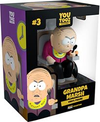You Tooz South Park Grandpa Marsh 10 cm winylowa figurka, szczegółowa kolekcja Fiurine of Grandpa Marsh South Park, czarno-niebieska, fioletowa (61511)