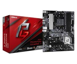 Asrock B550 Phantom Gaming 4 Motherboard, Supports 3rd Gen AMD4 Ryzen, PCIe 4.3