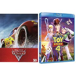 Cars 3 (Steelbook) (1 Blu-Ray 3D + 2 Blu-Ray);Cars 3 & Toy Story 4 brd ( Blu Ray)