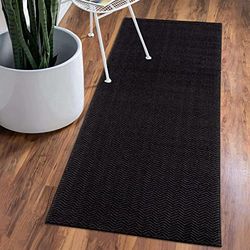 carpet city Tappeto a pelo corto, in tinta unita, 80 x 150 cm, motivo hevron ad alta profondità, effetto 3D, moderno, decorazione Home & Living