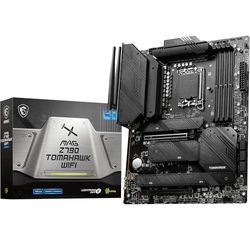 MSI MAG Z790 TOMAHAWK WIFI Scheda madre, ATX - Supporta processori Intel Core di 12a e 13a generazione, LGA 1700-90A SPS VRM, DDR5 Memory Boost 7200+MHz/OC, PCIe 5.0 e 4.0 x16, 4 x M.2 Gen4