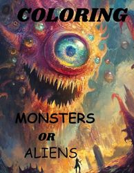 Coloring Monsters or Aliens