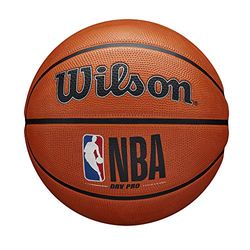 Wilson Basketbal, NBA DRV Pro Model, Outdoor, Tackskin Rubber, Maat: 7, Bruin