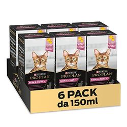 Purina Pro Plan Supplements Gatto Skin&Coat+ 6 Confezioni da 150 ml