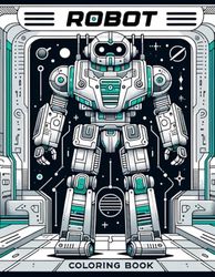 Robot Coloring Book: Where Kid-Friendly Designs and Simple Illustrations Bring Robotic Characters to Life, Providing Hours of Coloring Fun and Educational Entertainment for Young Explorers