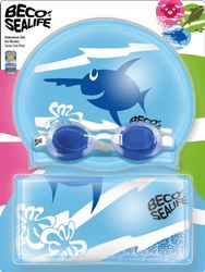 Beco Unisex Jeugd Sealife Zwemset, blauw, One Size