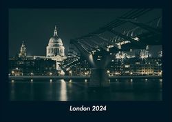 London 2024 Fotokalender DIN A4: Monatskalender mit Bild-Motiven aus Orten und Städten, Ländern und Kontinenten