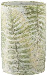 Homemania - Maceta Leaf, Decorativa, portaobjetos, Multicolor de hormigón, 15 x 15 x 23 cm