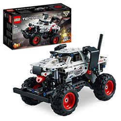 LEGO Technic Monster Mutt Monster Jam Dalmata, Set Monster Truck 2 in 1 con Pull-Back, Auto Offroad e Camion Giocattolo, Giochi per Bambini e Bambine 42150