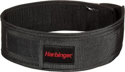 Harbinger Nylon gewichthefriem, 10,16 cm, zwart, XL