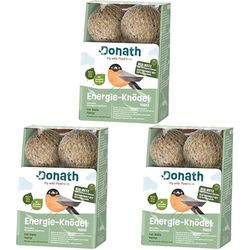 Donath Boules d'Energie de Chanvre en Net Bio 6 Unités (Lot de 3)