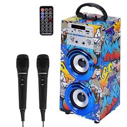 DYNASONIC (3º Generación) Karaoke con microfono, Regalos originales para niños niña, Juguetes niña (Modelo 16)