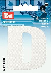 Prym Applicazione, Poliestere, Bianco, ca. 4,8 cm x 5,6 cm