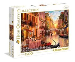 Clementoni 316687 Clementoni-31668 Collection-Venezia-1500 Pieces, Multicolored