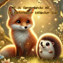 Mit 26 Tieren durchs ABC – ein kunterbunter Entdecker-Spaß: Ein liebevoll gestaltetes Tier-ABC zum Lernen und Entdecken