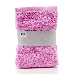 Gants de toilette Meridiana super doux 100% coton Lavable en machine.