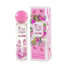 Pink Sugar, Lollipink Eau de Toilette Damparfym med raffinerad och omslutande essens – 100 ml