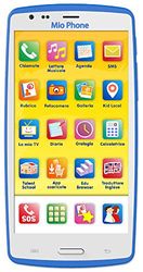 Lisciani Giochi 51830 zegarek pomiarowy – smartfon Mio, różne kolory: czerwony/niebieski