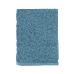 ESSIX Aqua Asciugamano da Bagno, Cotone, Blu Baltico, 55 x 100 cm