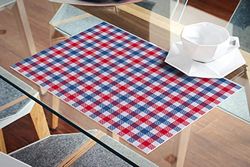Doge Milano Set de 2 sets de table rectangulaires, 100% Made in Italy, sets de table américains avec impression numérique, antidérapants et lavables, modèle de Noël - Vitalia, cm 40x30
