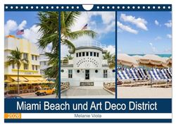 Miami Beach und Art Deco District (Wandkalender 2026 DIN A4 quer), CALVENDO Monatskalender: Der Hotspot in Florida