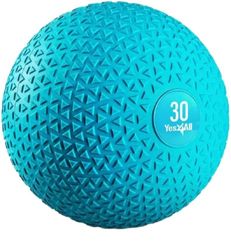 Yes4All LBK8 Slam Balls 13,6 kg voor kracht- en crossfit-training - Slam Medicine Ball, trendy groenblauw