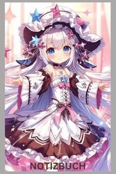 Notizbuch Sterntaler, Buch: Perfektes Geschenk für Märchen Liebhaber & Fantasy Fans: Taschennotizbuch, Journal, Taschenbuch, Kalender, Organizer, Star ... Kindergarten, Deko, Kinder, Anime, Bild