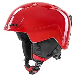 uvex heyya - skidhjälm för barn - individuell storleksanpassning - optimerad ventilation - fire red - 46-50 cm