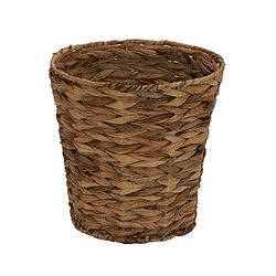 Household Essentials Woven giacinto di Acqua di Vimini Rifiuti Basket, Naturale