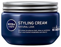 NIVEA MEN Lot de 3 crèmes coiffantes (3 x 150 ml) pour une tenue malléable sans durcissement, gel capillaire flexible pour un look naturel