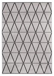 andiamo Carpet, Polypropylene, Ornament Grey, 120 x 170 cm
