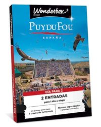 WONDERBOX Connect, E-Caja Regalo PUY du FOU España, 1 Día para 2 Personas, Código de activación por Email