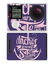 Royal Sticker RS.99891 Autocollant pour GoPro Hero 4 Black avec Motif Anchor