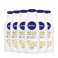 Nivea Q10 Body Loción Reafirmante con Vitamina C, Piel Normal, 400ml