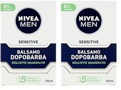 NIVEA MEN Sensitive Bálsamo para después del afeitado Extra suave en paquete de 200 ml, para after shave hombre con extracto de manzanilla y vitamina E, bálsamo para barba para pieles sensibles