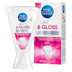 Perlweiss White & Gloss Pro-Shine-Complex for Visible Instant Effect, Noticeably Whiter Teeth, 50 ml