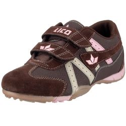 LICO Hardy V 530088, flicksneaker, Brun brun rosa beige - 33 EU