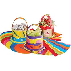 Springboard Christmas Baskets Festive Craft Activity (Pack of 30)