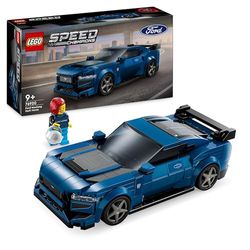 LEGO Speed Champions Ford Mustang Dark Horse sportwagen, Speelgoed Auto Bouwpakket voor Kinderen, Cadeau voor Jongens en Meisjes vanaf 9 jaar 76920