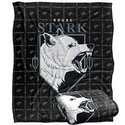 GAME OF THRONES Silky Touch Super Soft Throw Blanket, 152 x 127 cm