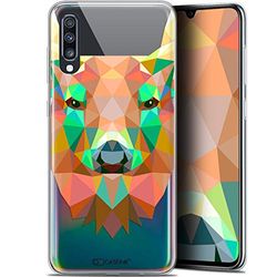 Caseink Fodral för Samsung Galaxy A70 (6.7) [gel HD polygon serie djur - mjuk - ultratunn - tryckt i Frankrike] hjort